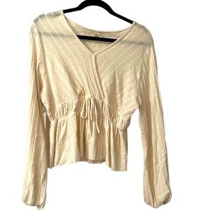 Lazy Sundays Sinched Waist Top